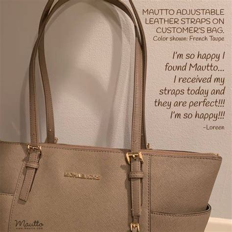 michael kors with thick strap - Michael Kors strap replacement tote.